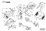 Bosch 3 600 HA4 305 Rotak 43 S Lawnmower Spare Parts